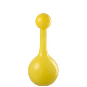 BOTTLE UBI GLASS YELLOW SMALL
