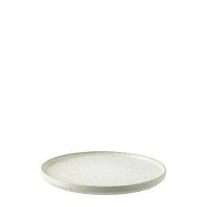 PLATE LUNA STONEWARE LIGHT GREEN LARGE