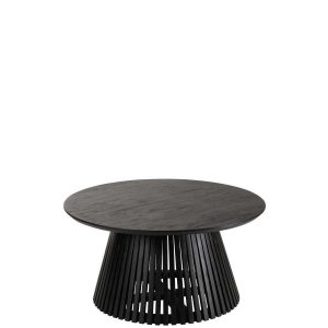 TABLE VINCENT MANGO WOOD BLACK MEDIUM