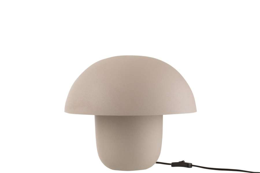 TABLE LAMP IRON GREIGE MEDIUM