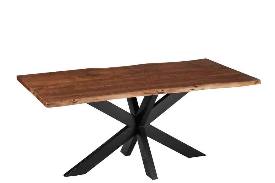 DINING TABLE GERARD ACACIA WOOD BROWN