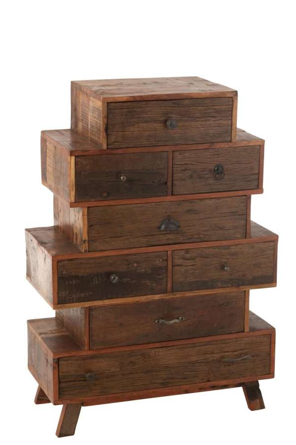 SHELF VINTO RECYCLED WOOD NATURAL