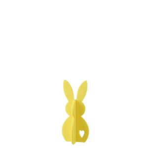 RABBIT FELT YELLOW SMALL