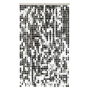 CURTAIN SQUARE PVC BLACK