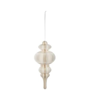 HANGER /LAMP SHADE PAPER OFF-WHITE