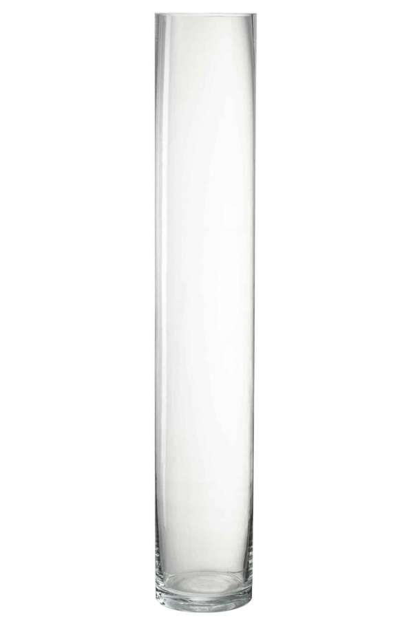 VASE CYLINDER GLASS TRANSPARENT LARGE