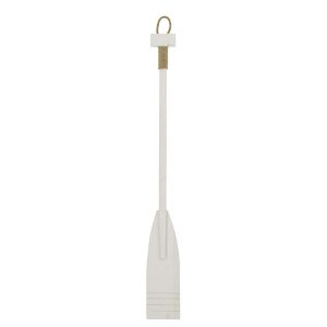 PADDLE DECORATIVE PINEWOOD/ROPE WHITE