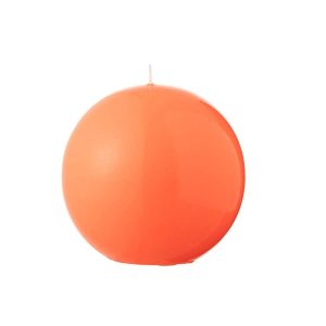 CANDLE BALL WAX FLUO RED-50 HOURS