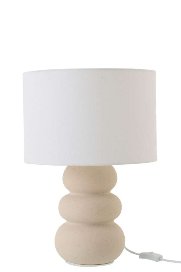 TABLE LAMP VICTOR CERAMIC OFF-WHITE