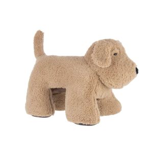DOORSTOP DOG POLYESTER BEIGE