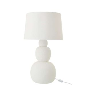 TABLE LAMP RENEE CERAMIC WHITE LARGE