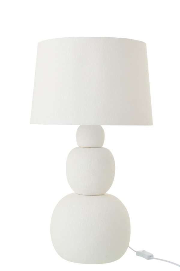 TABLE LAMP RENEE CERAMIC WHITE LARGE