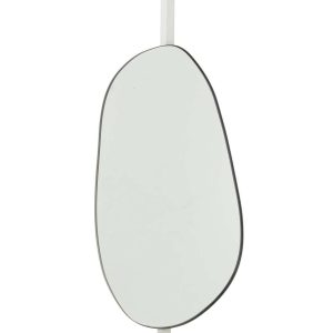 WALL MIRROR EXTREMA IRON/MIRROR BLACK LARGE