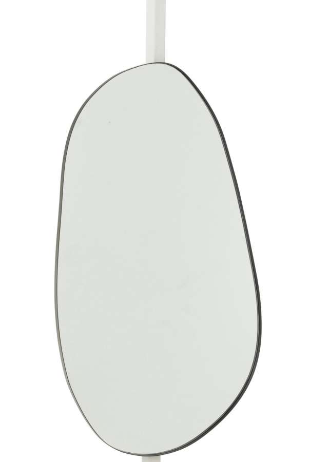 WALL MIRROR EXTREMA IRON/MIRROR BLACK LARGE
