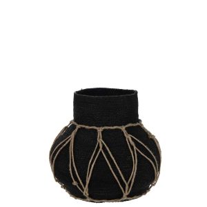 POT MARIE SEAGRASS NOIR