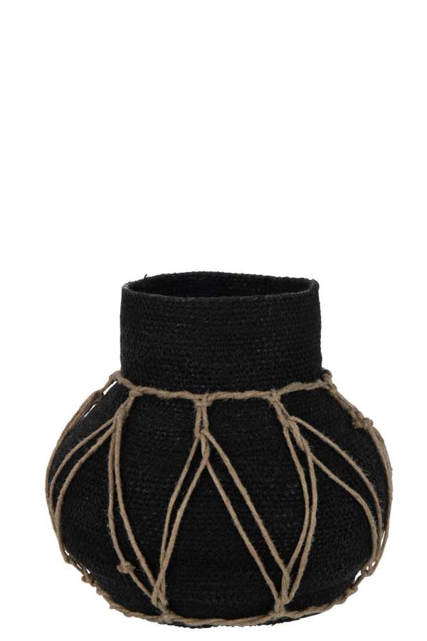 POT MARIE SEAGRASS NOIR