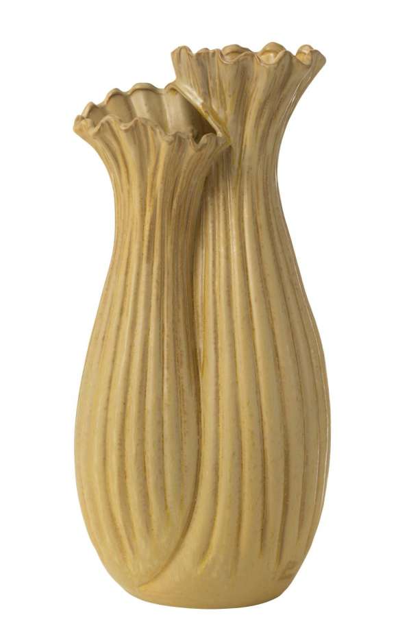VASE BOTANICA DUO CLAY DARK SAND