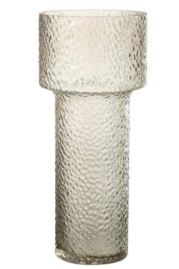 VASE BETTY GLASS TRANSPARENT LARGE