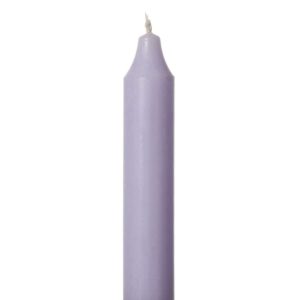 Kronelys Rustikk 2,2X30Cm 66 Lys Lilla