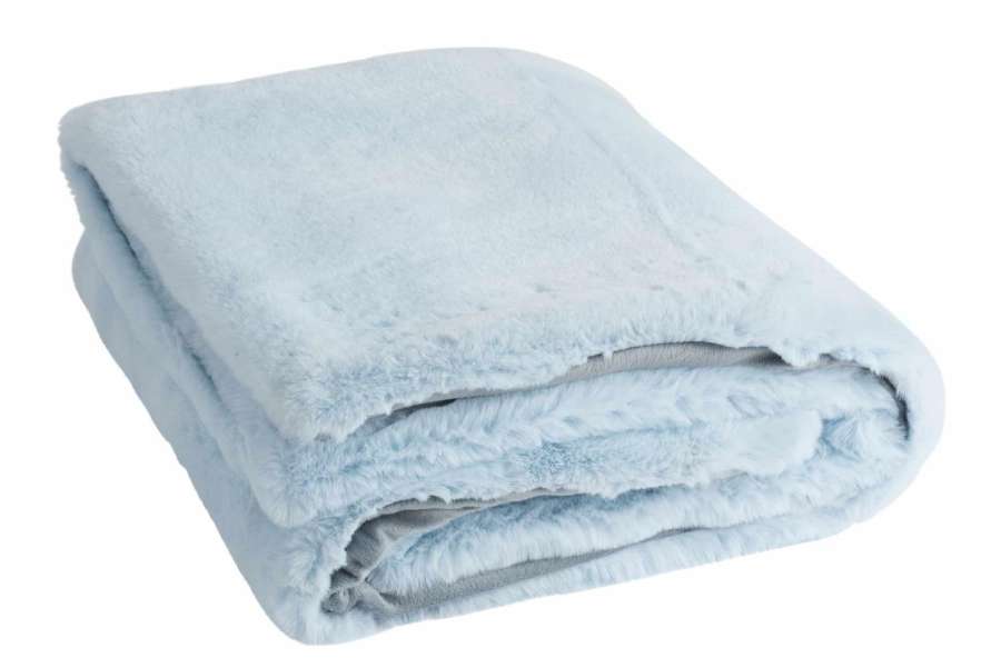 PLAID CUTIE POLYESTER LIGHT BLUE