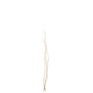 BUNDLE OF 3 BRANCH DRY FLOWER GOLD COLORED MEDIUM