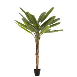 BANANA TREE PLASTIC GREEN/BROWN