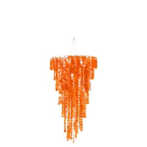HANGER CAPIZ ORANGE SMALL
