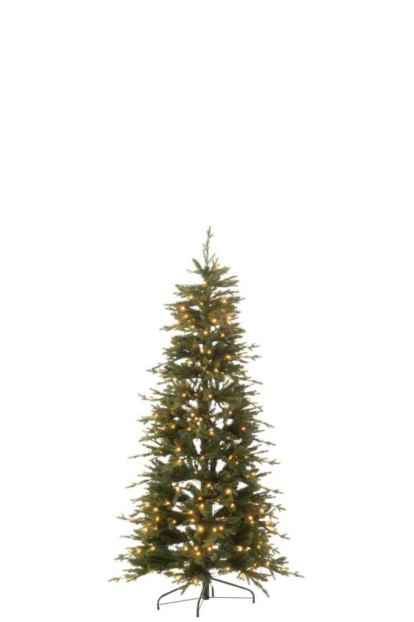 CHRISTMAS TREE 300 LED ARTIFICIAL  DARK GREEN MEDIUM