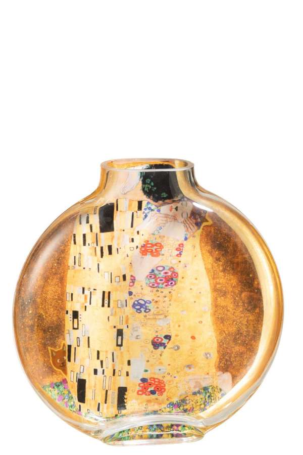 LES CHARTISTES VASE INSPIRÉ PAR LE BAISER LARGE