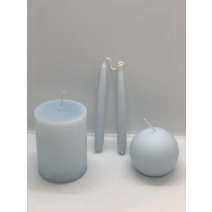Kulelys 7x7 cm-63 Sart blå
