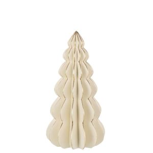 TREE ORIGAMI LIMEPOWDER WHITE/GOLD COLORED LARGE