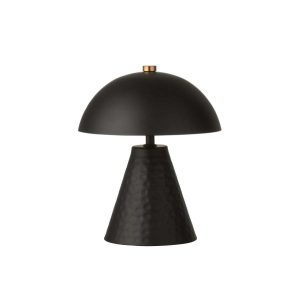 TABLE LAMP MUSHROOM IRON BLACK