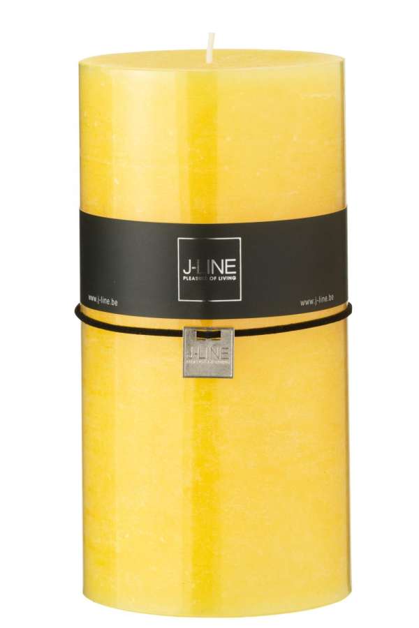 CYLINDER CANDLE YELLOW EXTRA EXTRA LARGE 150H
