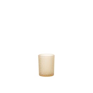 HURRICANE SQUARES GLASS BEIGE MEDIUM