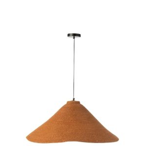 HANGING LAMP SEAGRASS RUST