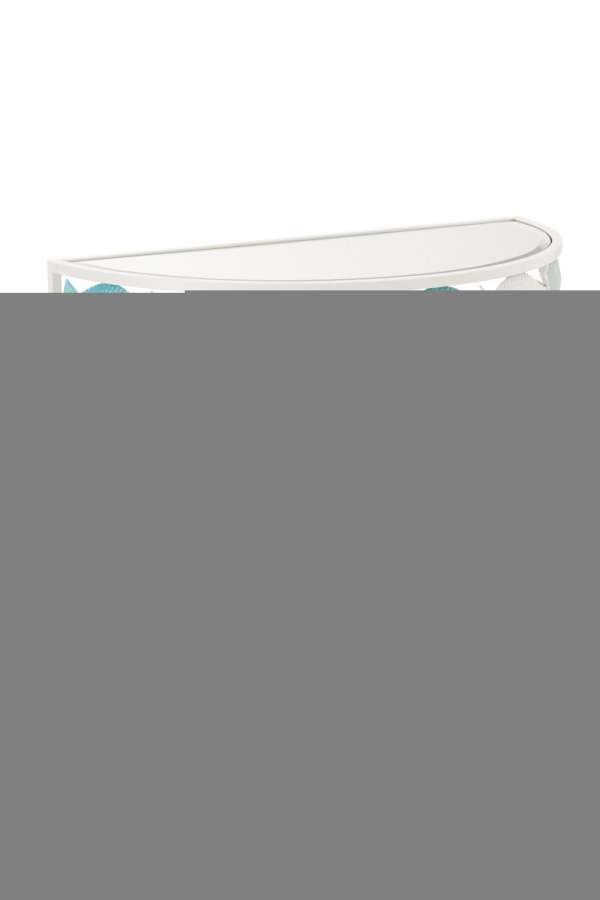 CONSOLE FISH IRON LIGHT BLUE/WHITE