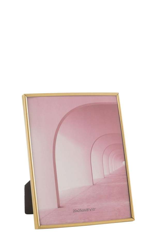 PHOTO FRAME TRACY STEEL MATT GOLD LARGE