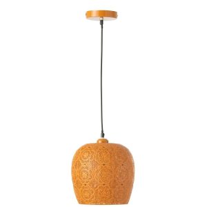 HANGING LAMP ALIVE METAL ORANGE