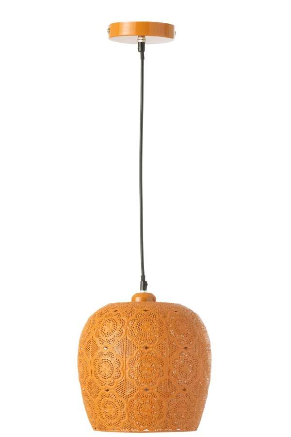 HANGING LAMP ALIVE METAL ORANGE