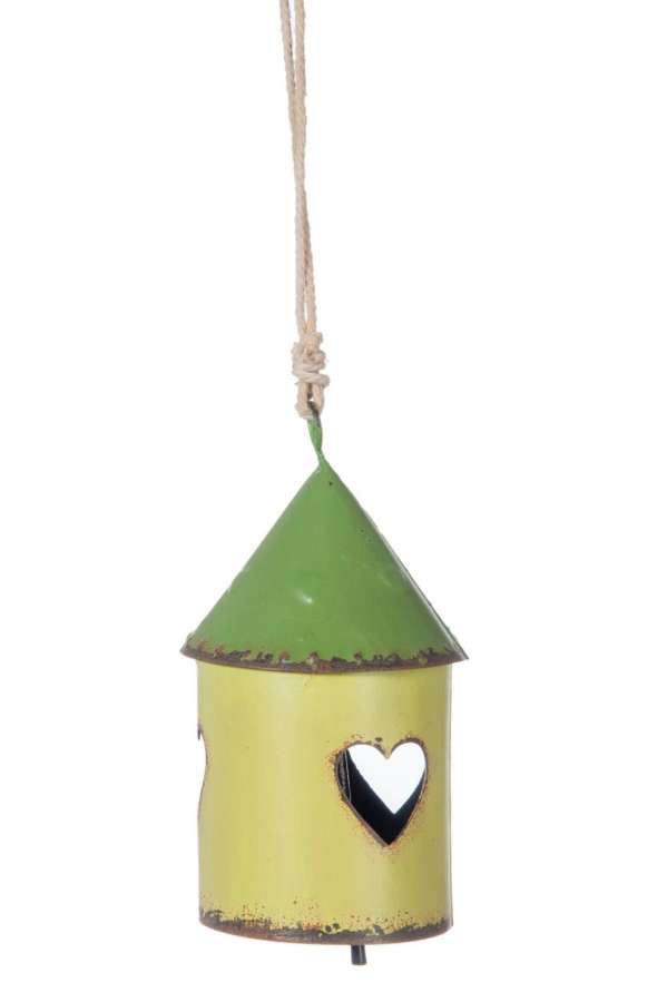 BELL JAR PALM TREE GLASS/METAL WHITE/NATURAL LARGE