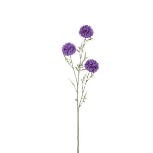 BALL MUM SPRAY ARTIFICIAL PURPLE