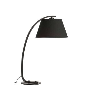 TABLE LAMP ARCH METAL BLACK