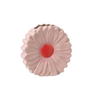 VASE FLOWER PORCELAIN PINK