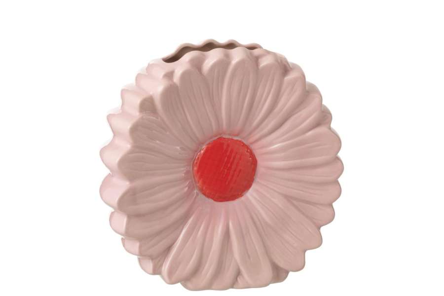 VASE FLOWER PORCELAIN PINK