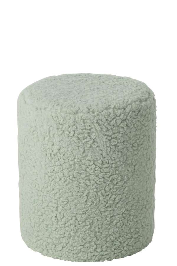 STOOL FUR MDF LIGHT BLUE