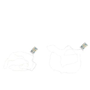 GIFTBOX 2 CHRISTMAS LIGHTS WIRE GOLD/SILVER 20LED WARM WHITE BATTERY