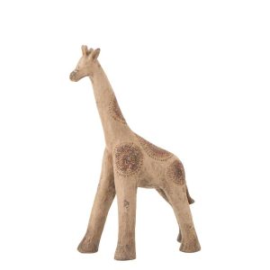 GIRAFFE ANTIQUE OUTDOOR MAGNESIUM MULTICOLORED