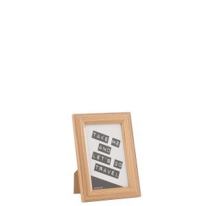 PHOTO FRAME BOB MDF NATURAL SMALL