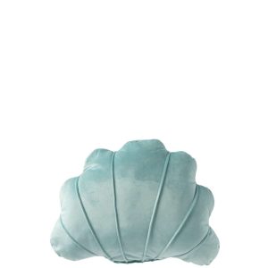 CUSHION SHELL POLYESTER TURQUOISE
