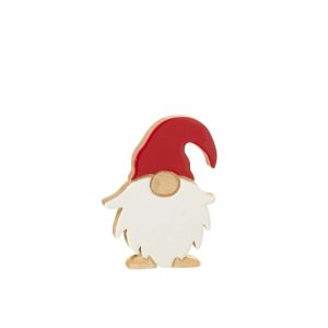 SANTA CLAUS SHINY MANGO WOOD MULTICOLORED LARGE